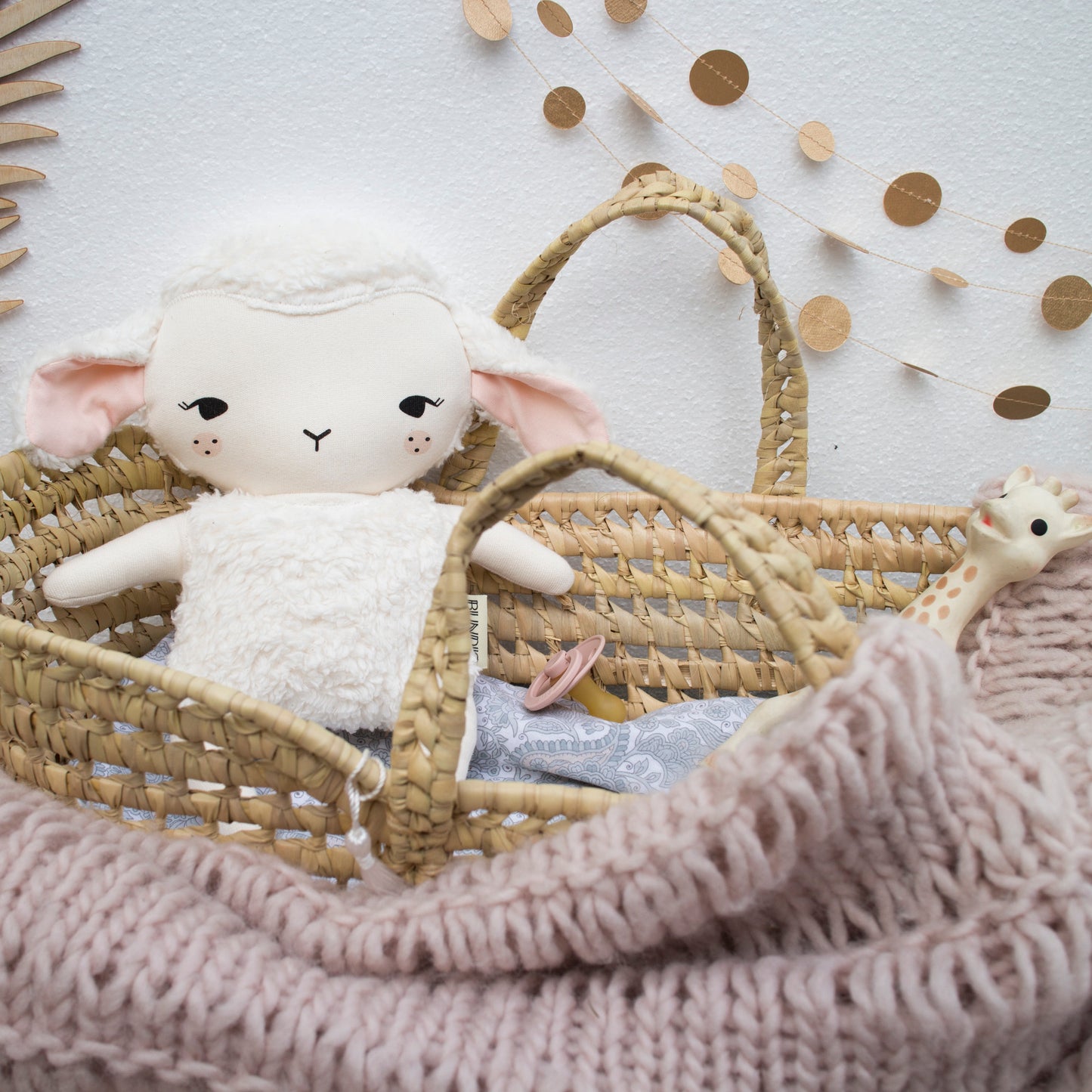 Personalized lamb plushie